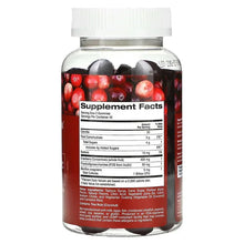 California Gold Nutrition, Cranberry & Probiotic Gummies with Cranberry Concentrate, Fructooligosaccharides and Bacillus coagulans, Natural Cranberry, 90 Vegetarian Gummies