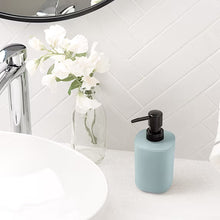 Mainstays 3-Piece Plastic Bathroom Sink Set, Blue