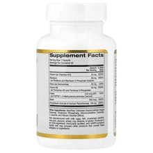 California Gold Nutrition, Vitamin B Complex with Folate, Biotin, Pantothenic Acid, and Vitamin B6, 60 Veggie Capsules