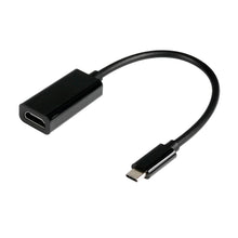 onn 6" USB-C to HDMI Adapter, Black