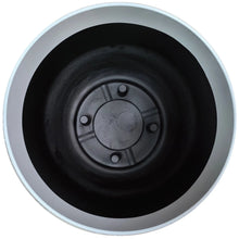 Mainstays Large 16in Diameter Round White Resin Playa Planter
