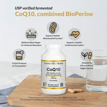 California Gold Nutrition, CoQ10, Ubiquinone USP with Bioperine® Black Pepper Extract, Enhanced Bioavailabilitys