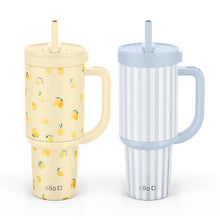 Ello Oasis 30oz Stainless Steel Tumbler with Handle, 100% Leakproof, 2-Pack
