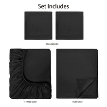 Mainstays Basic Value Microfiber Bed Sheet Set, 4 Piece