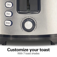 Hamilton Beach 2-Slice Bread and Bagel Toaster with Extra-Wide Slots and Drop-Down Crumb Tray, Black - USA MEGA SHOP