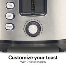 Hamilton Beach 4-Slice Bread and Bagel Toaster with Extra-Wide Slots and Drop-Down Crumb Tray, Black