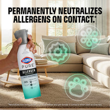 Clorox PURE Allergen Neutralizer Daily Air Spray, Clean Breeze, 8 oz Bottle