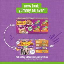 Purina Friskies Pate, Soft Poultry Variety Pack, Wet Cat Food, 5.5 oz Cans, 32 Pack