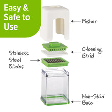 Prep Solutions French Fry Cutter and Vegetable Chopper White