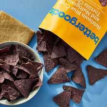 bettergoods Heirloom Blue Corn and Multigrain Tortilla Chips, 10 oz