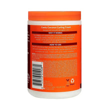 Cantu Shea Butter for Natural Hair Coconut Curling Cream, 25 oz.