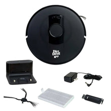 Dirt Devil Robot Vacuum for Carpet and Tile Floors with LIDAR Navigation, Wi-Fi-enabled App, 110 Minute Run-Time for Daily Cleaning, Model #EV3420