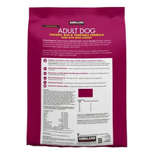 Kirkland Signature Adult Formula Chicken, Rice and Vegetable Dog Food, 40 lbs