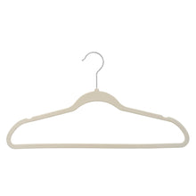 Better Homes & Gardens Velvet Adult Clothing Hangers, Beige, Non-Slip, Space Saving, 30 Count