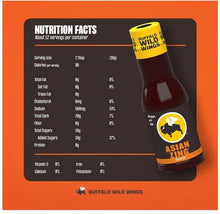 Buffalo Wild Wings Asian Zing Sauce, 12 fl. oz.,
