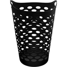 Mainstays Flex Carrying Handles Laundry Hamper, Black, Adult
