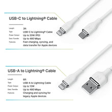 Member's Mark Apple USB Lightning 3ft and 6ft Cables
