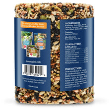 Love My Girls Peck 'N Roll Boredom Buster for Chickens, 2.5 lb. Seed Log, 1-Pack