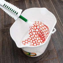 Libman Wonder Mop with Microfiber Fibers and Green Steel Handle