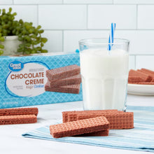 Great Value Chocolate Creme Wafer Cookies, 8 oz