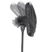 Lasko 16" Oscillating Pedestal Fan with Adjustable Height and Tilt-Back Head for Whole Room Cooling, Black, S16500