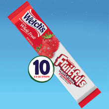 (3 pack) Welch's Fruitfuls Strawberry Soft Fruit Strips, .5 oz (10 pack)