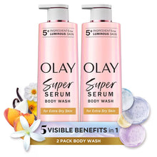 Olay Super Serum Body Wash, 20 fl. oz., 2 pk.