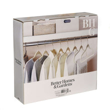 Better Homes & Gardens Velvet Adult Clothing Hangers, Beige, Non-Slip, Space Saving, 30 Count