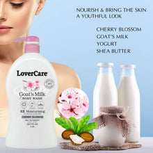 2-PackLoverCareGoat-sMilkCherryBlossomBodyWash40-7floz-1200ml-3-_3 - USA Mega Market