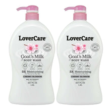 2-PackLoverCareGoat-sMilkCherryBlossomBodyWash40-7floz-1200ml-5-_1 - USA Mega Market