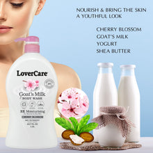 2-PackLoverCareGoat_sMilkCherryBlossomBodyWash40.7floz_1200ml_3 - Brands For Less USA