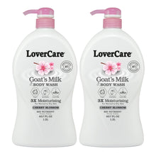 2-PackLoverCareGoat_sMilkCherryBlossomBodyWash40.7floz_1200ml_5 - Brands For Less USA