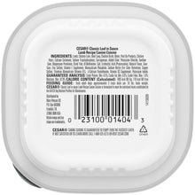 Cesar Classic Loaf In Sauce Lamb Recipe Wet Dog Food, 3.5 Oz