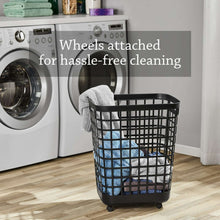 Mainstays 2.6 Bushel Rolling Laundry Hamper, Adult