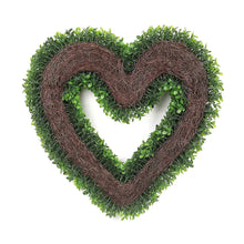 20FauxBoxWoodHeartWreath1 - USA Mega Market