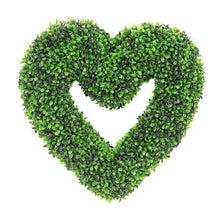 20" Faux BoxWood Heart Wreath