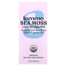 Lemme, Organic Sea Moss Liquid Drops, 1 fl oz (30 ml)