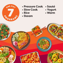 Instant Pot 7.5 Qt RIO Wide Base 7-in-1 Multi-Cooker, Pressure Cooker, Slow Cook & more, Black