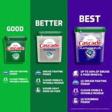 Cascade Platinum Dishwasher Pods, Dishwasher Detergent Soap Tabs, Fresh, 71 Count