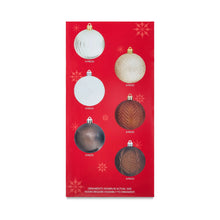 50-Count Brown Shatterproof Ball Christmas Ornaments, by Holiday Time