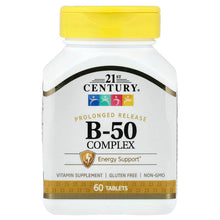 21stCentury_B-50Complex_ProlongedRelease_60Tablets - USA Mega Market