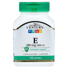 21st Century, Vitamin E, 180 mg (400 IU), Softgels