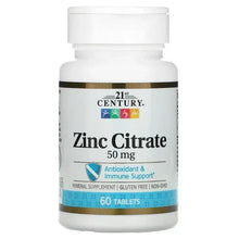 21st Century, Zinc Citrate, 50 mg