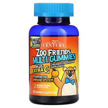 21stCentury_ZooFriendsMultiGummies_PlusExtraC_GreatTastingFruit_60Gummies - USA Mega Market