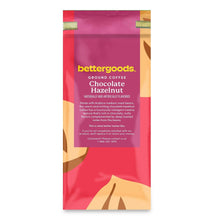 bettergoods Chocolate Hazelnut Flavored Ground Coffee, Medium Roast, 12 oz