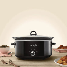 Crock-Pot Manual 7-Quart Slow Cooker, Black