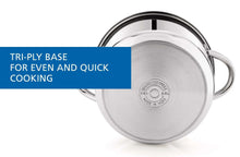 Mainstays Stainless Steel 4-Quart Steamer Pot with Glass Lid, Induction Compatible, Dishwasher Safe, Veggies, Fish