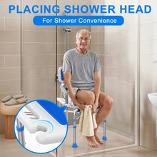 KEKOY Shower Chair with Back 500lb, Height Adjustable Bath Chair for Shower, Heavy Duty Bath Stool for Tub for Elderly, Senior, Handicap, Tool-Free Assembly