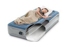 Intex 15" Twin Essential Rest Dura-Beam Airbed Mattress with Built-in Pump