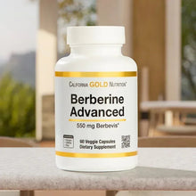 California Gold Nutrition, Berberine Advanced, Berbevis Phytosome with Berberine Phospholipid Complex with Sunflower Lecithin, 550 mg, 60 Veggie Capsules